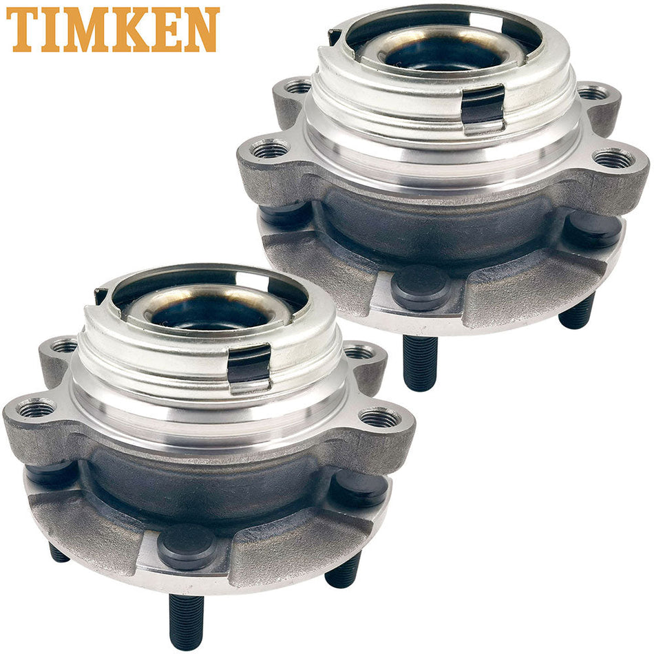 Front Hub Assembly for Infiniti FX35 FX45 G35 & Multiple Models (2-Pack)