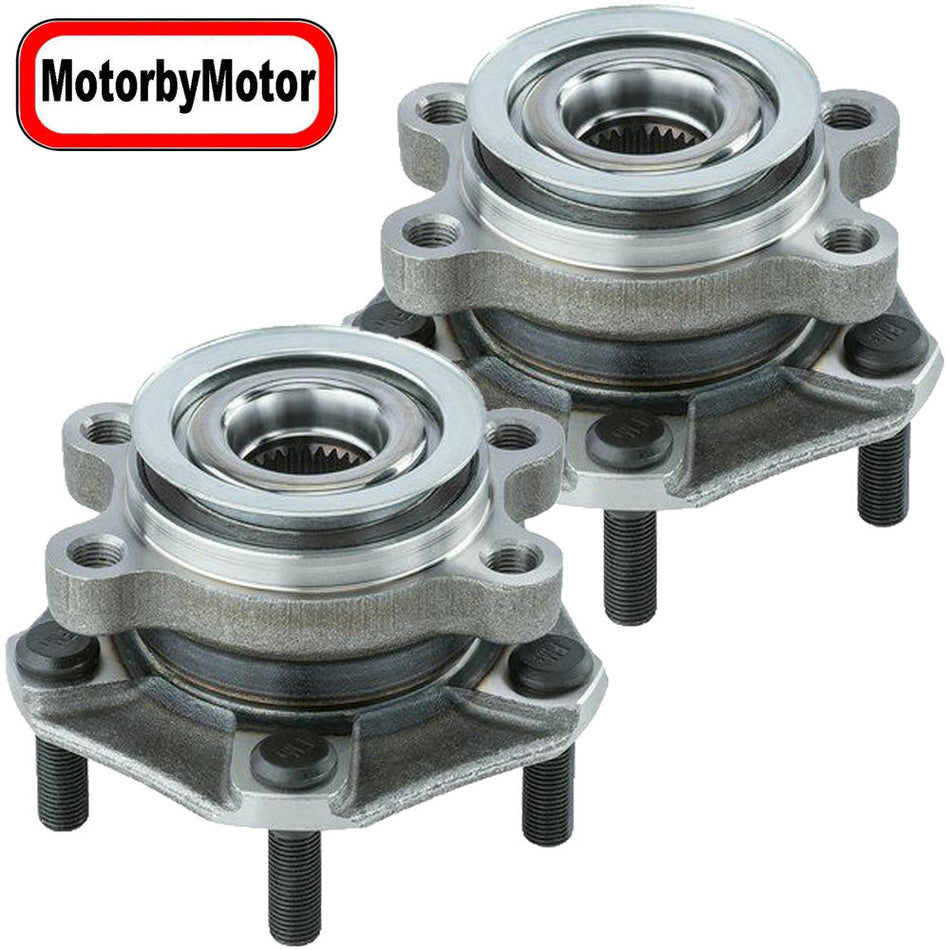 Front wheel hub assembly for Nissan and Chevrolet vehicles (5-lug)