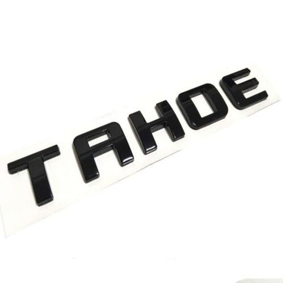Chevrolet TAHOE Emblem Letter Glossy Black 15825693