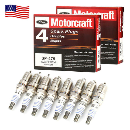 Spark Plugs 8-Pack for Ford, Lincoln, Audi 3.7L V8 2013-2017