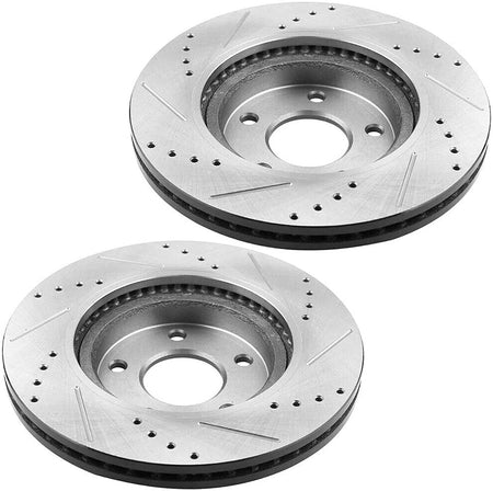 260mm Rear Brake Rotors and Pads Kit for Honda Accord TSX