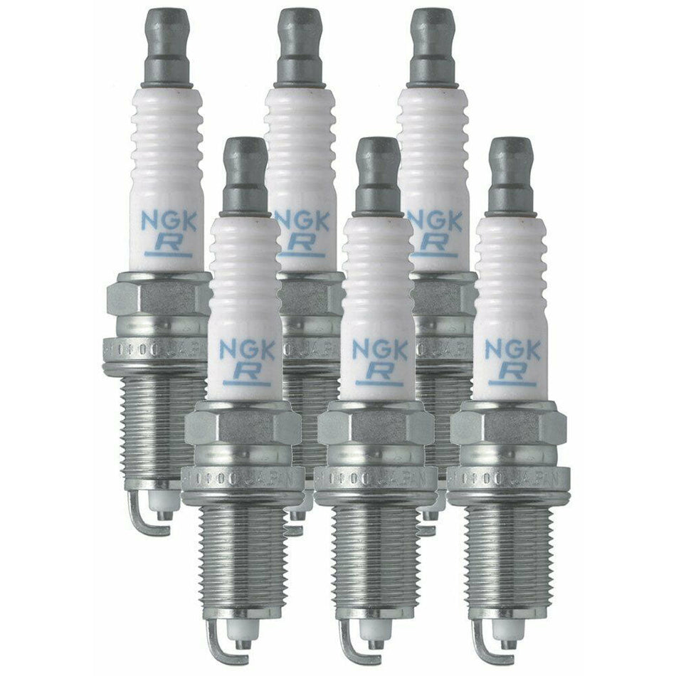 NGK V-Power Spark Plugs 6pcs for Ford, Lincoln, Audi