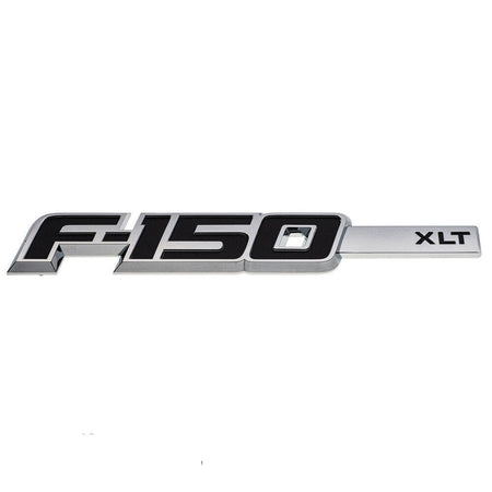 Chrome Fender Emblems for Ford F-150 XLT Side Badge 2009-2014