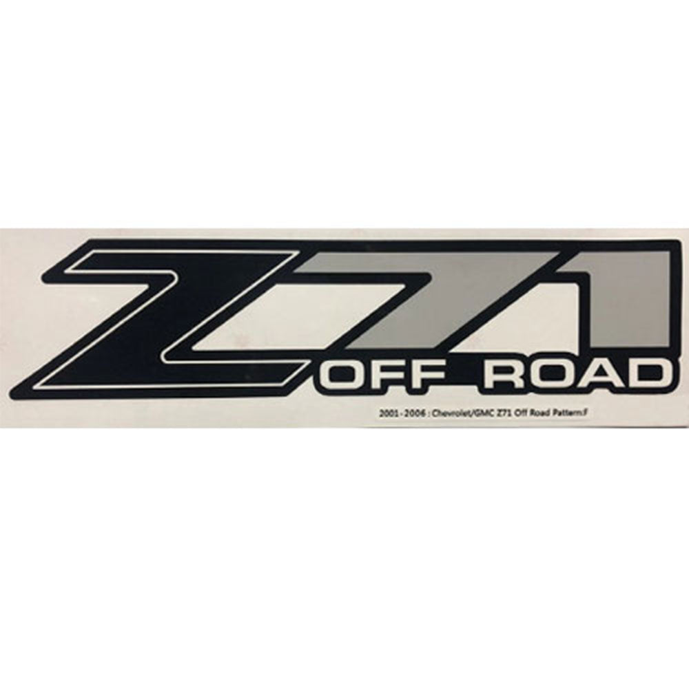 Durable 4x4 Off-Road Stickers for Chevy Silverado & GMC Sierra - Set of 2