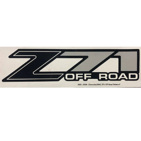 Durable 4x4 Off-Road Stickers for Chevy Silverado & GMC Sierra - Set of 2