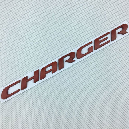 2015-2023 Dodge Charger Left Side Red Emblem - OEM #68280000AA