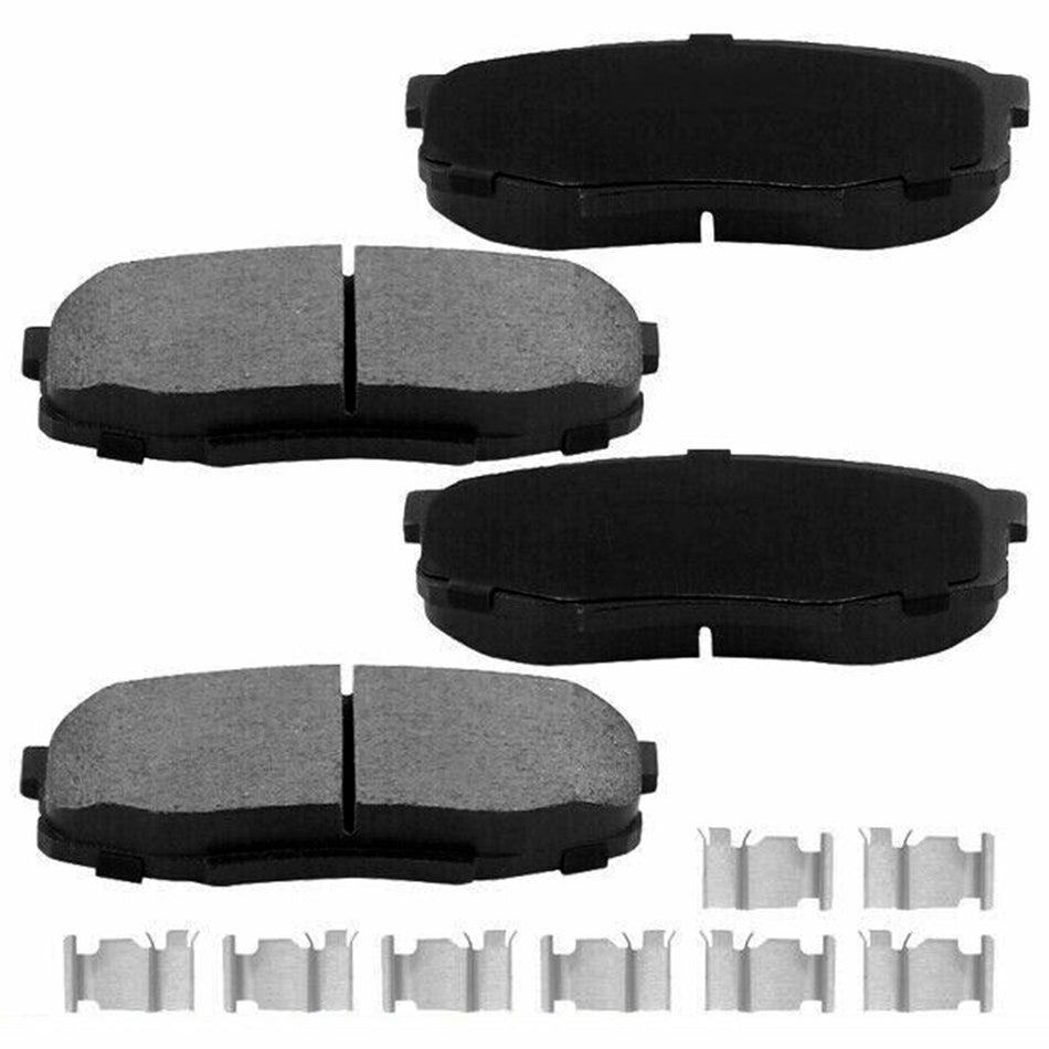 Rear ceramic brake pads for Ford Edge, Explorer, Taurus and Lincoln MKS, MKT vehicles