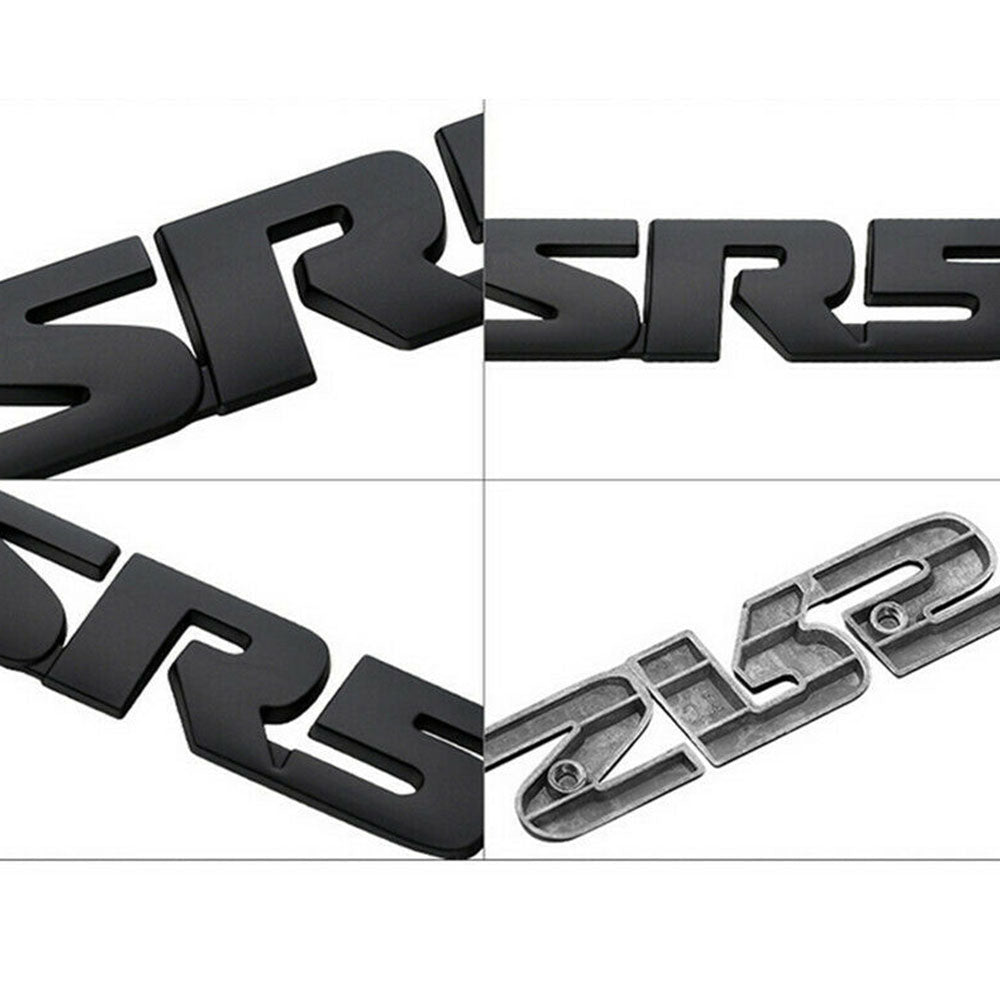 Black SR5 Emblem for Toyota Tacoma Tundra 4Runner 2pcs