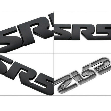 Black SR5 Emblem for Toyota Tacoma Tundra 4Runner 2pcs