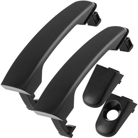 Black front exterior door handle set for Chevy Malibu G6 Equinox Torrent XL-7