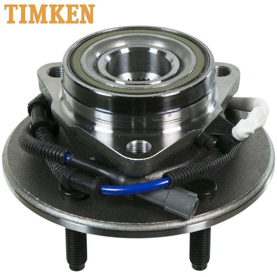 Front wheel bearing hub assembly for Ford F-150 2000-2004 4WD