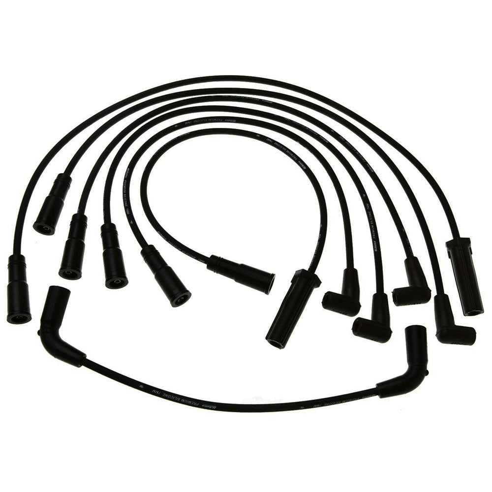 High-Performance Spark Plug Wire Set with Heat-Resistant Design