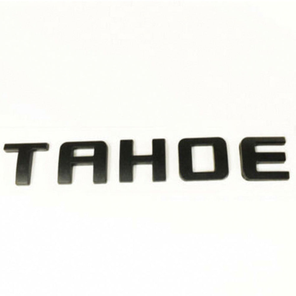 Chevrolet TAHOE Emblem Letter Matte Black 15825693