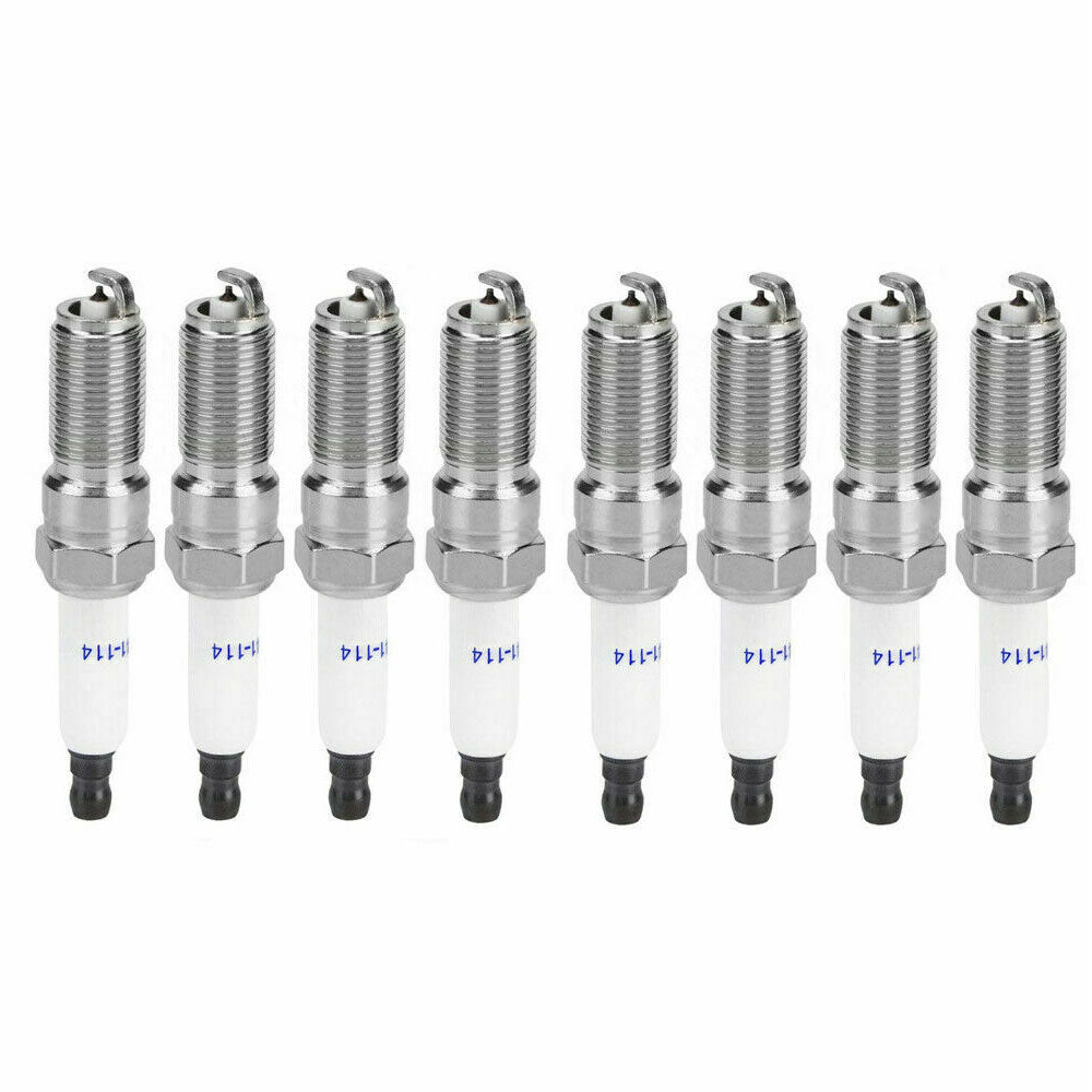 Iridium spark plugs for Cadillac, Chevrolet and GMC V6/V8 engines - 8 piece set