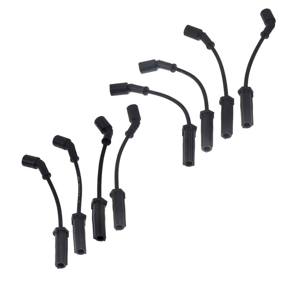 Spark Plug Wire Set with Heat Shields for GMC Chevrolet Cadillac 8PCS