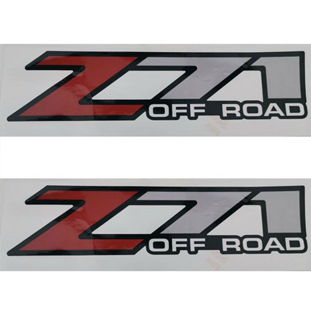 Premium 4x4 Off-Road Vinyl Decals for Chevy Silverado & GMC Sierra - 2 Pack