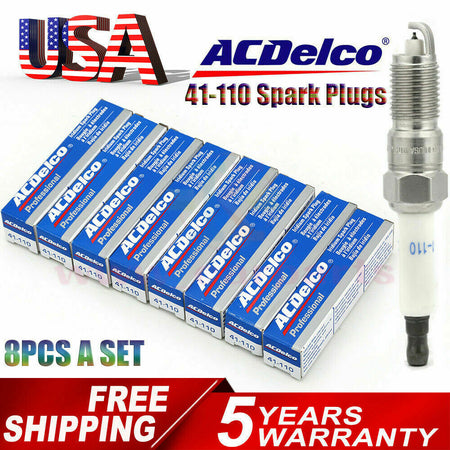 Iridium spark plugs 41-110 for Chevrolet, Buick, GMC, Hummer, Saab (8PC)