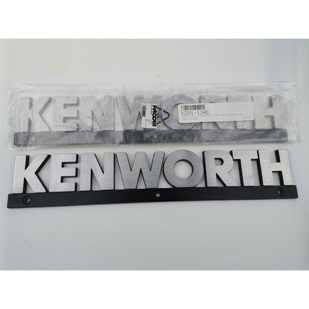 Chrome Metal Nameplate Emblem Plate for Truck Cab