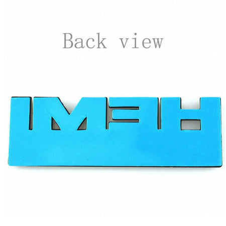 6.4L HEMI black and silver emblem badge for Dodge Ram 2500 3500