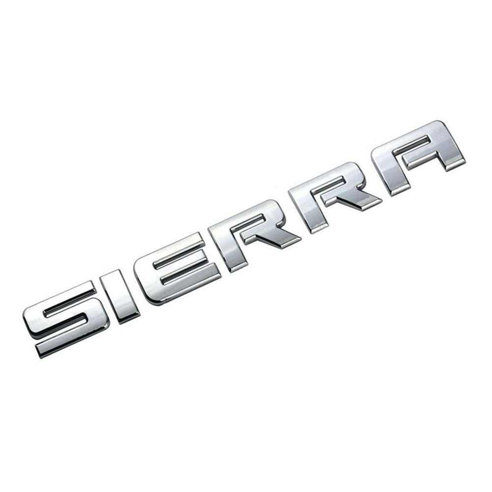 Sierra Chrome Emblem 15129653 for 2007-2019 Silverado and Sierra Trucks