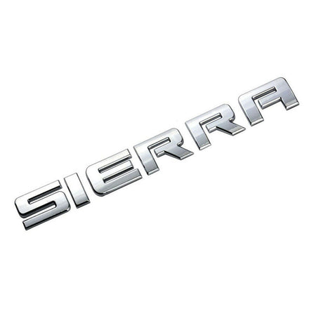 Sierra Chrome Emblem 15129653 for 2007-2019 Silverado and Sierra Trucks