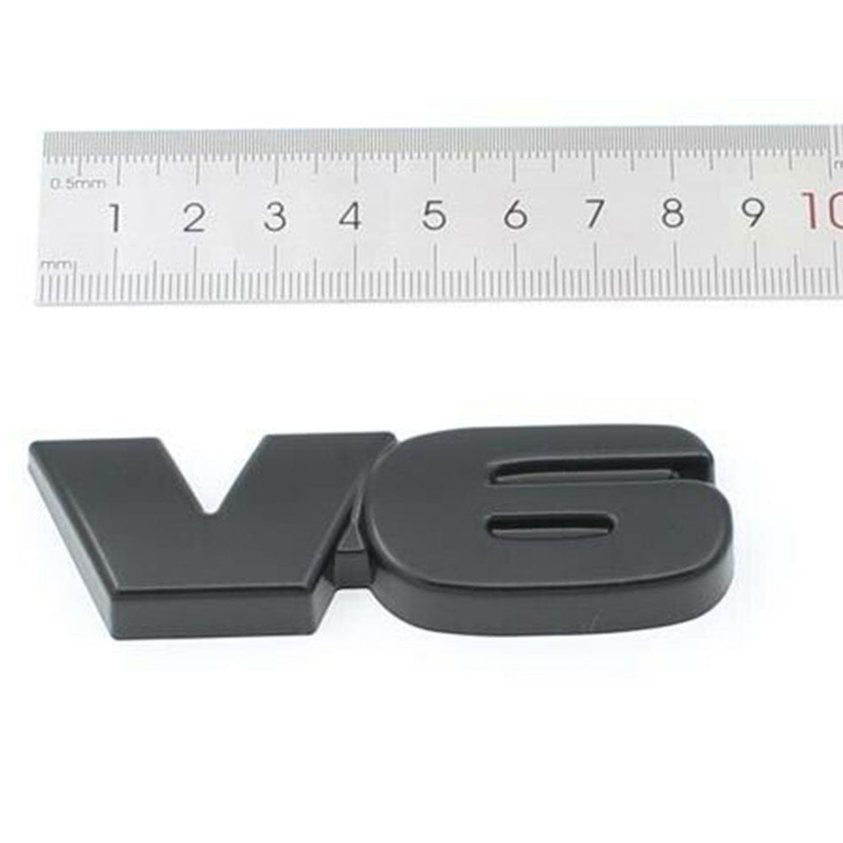 Toyota Tacoma V6 Matte Black Emblem 2005–2023