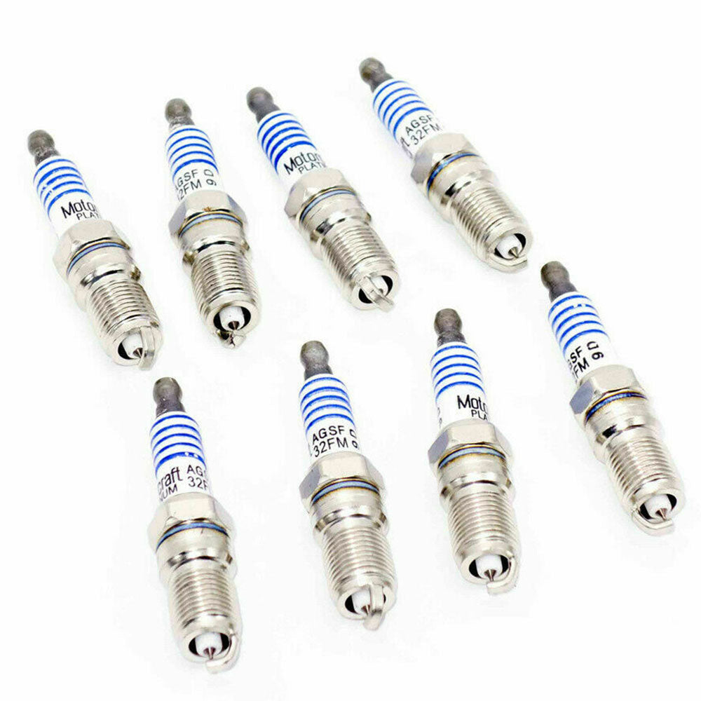Platinum Spark Plugs for Ford, Cadillac, Chevy, GMC - 6PCS Set