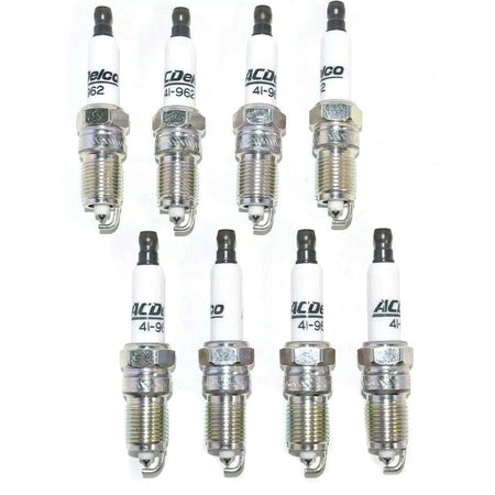 8pcs Platinum Spark Plugs 41-962 Compatible with Chevrolet Buick GMC Hummer