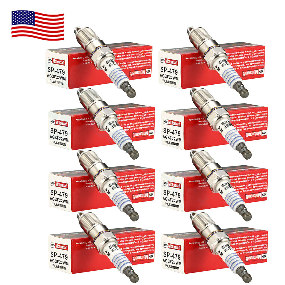 Spark Plugs 8-Pack for Ford, Lincoln, Audi 3.7L V8 2013-2017