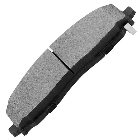 Ceramic brake pads with hardware kits for Chrysler, Dodge, Jeep, Ram, Volkswagen vehicles