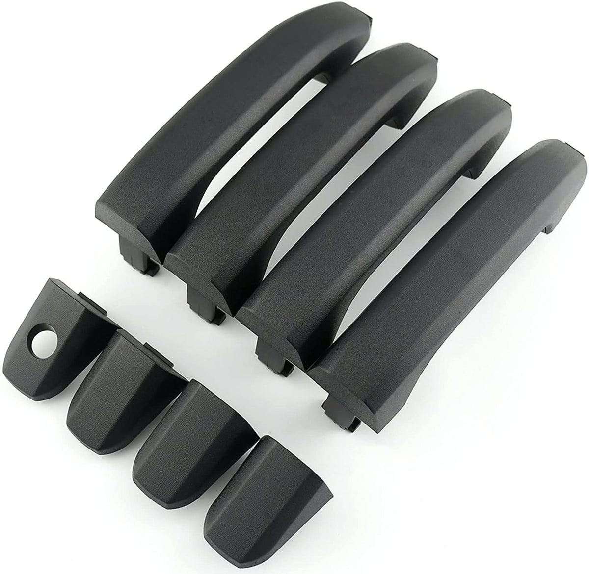 Black Exterior Door Handles for Chevy Silverado GMC Sierra Yukon