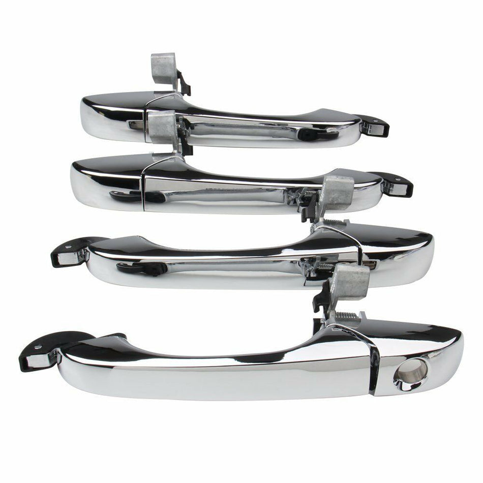 Chrome outer door handles for Chrysler 300 2005–2010 left right front rear