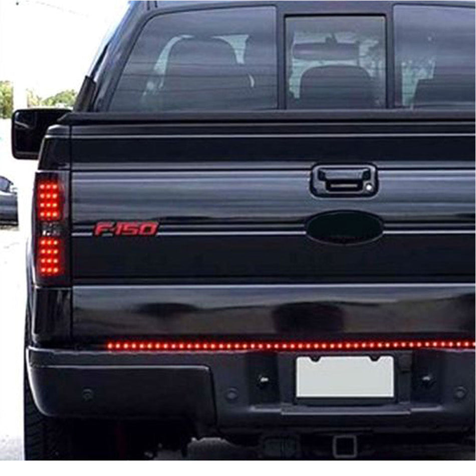 Chrome red tailgate emblem for Ford F-150 2009–2014