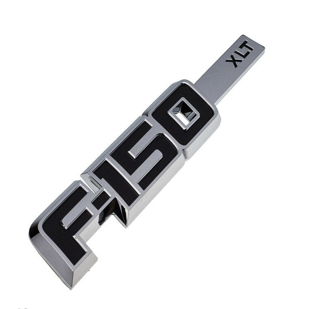 Chrome Fender Emblems for Ford F-150 XLT Side Badge 2009-2014