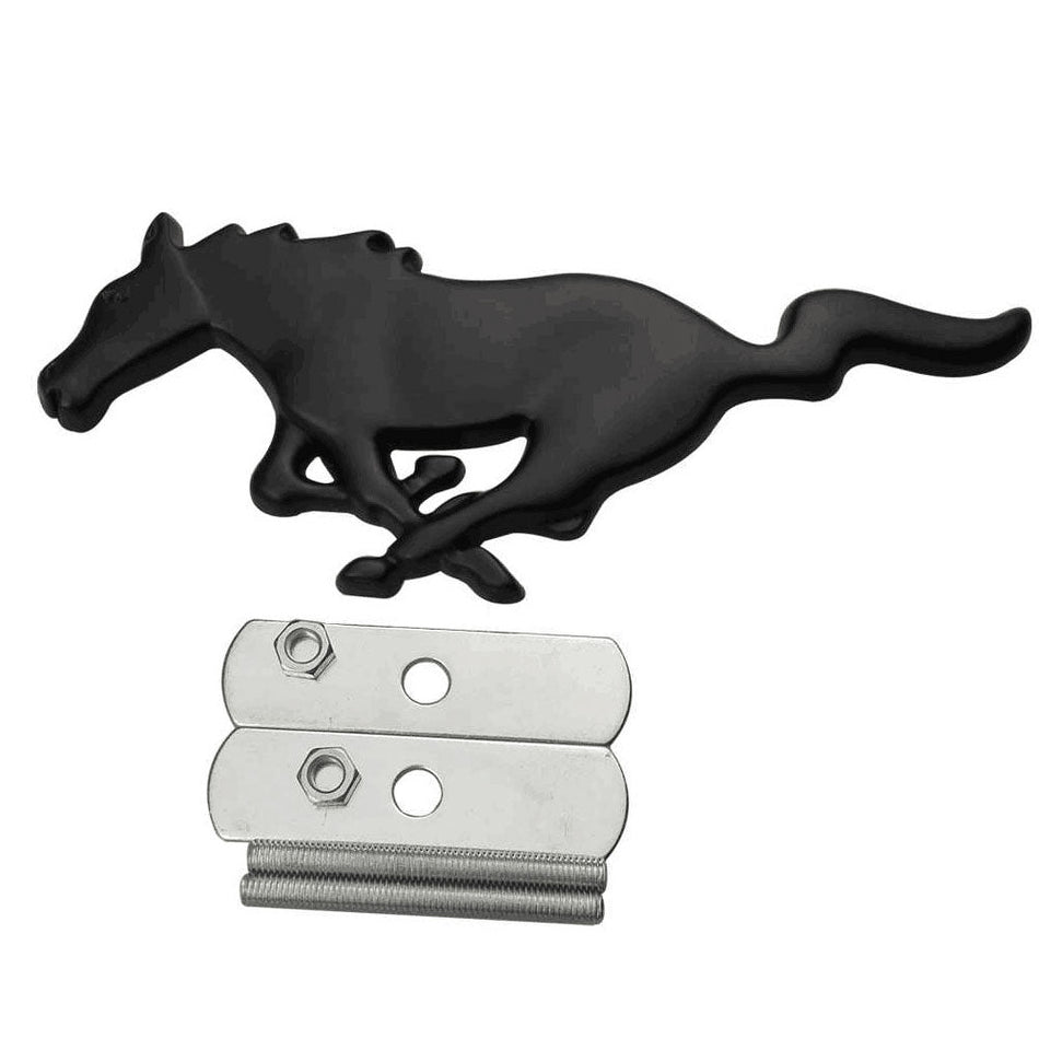 3D chrome running horse grille emblem for 2010-2014 Ford Mustang