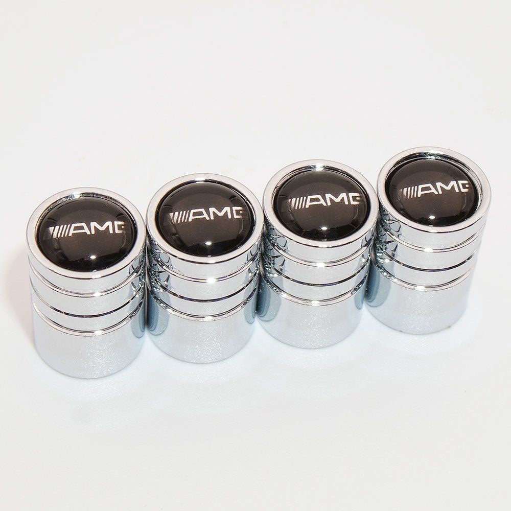 Black Valve Stem Caps and TRD Keychain Set for Toyota Vehicles
