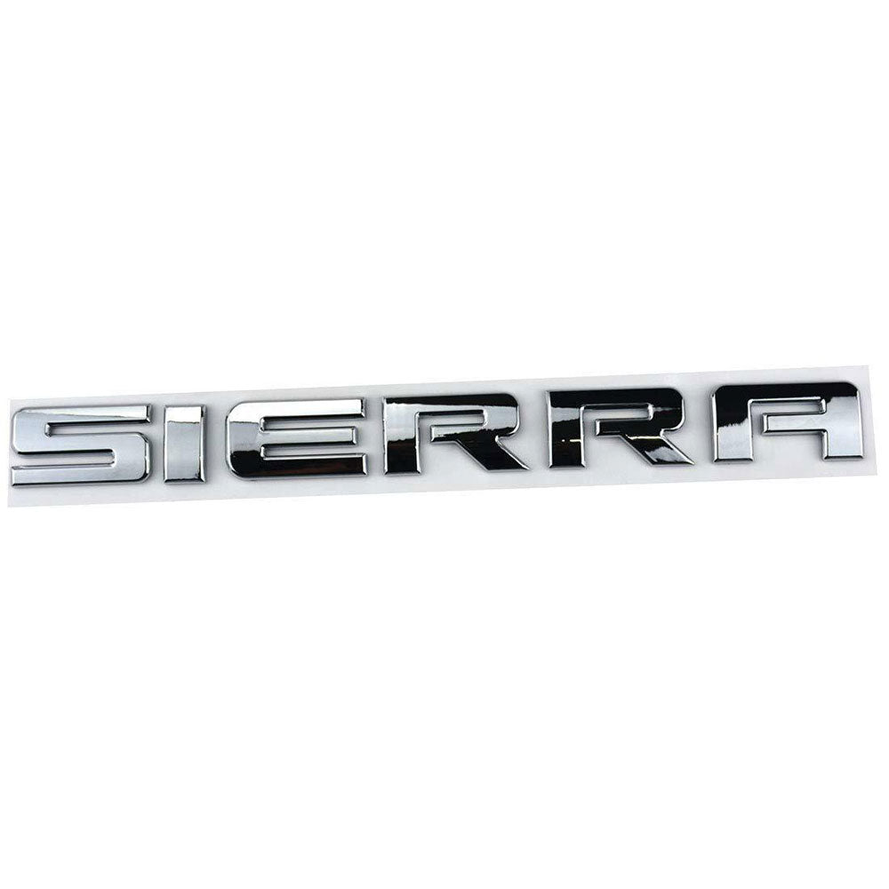 Sierra Chrome Emblem 15129653 for 2007-2019 Silverado and Sierra Trucks