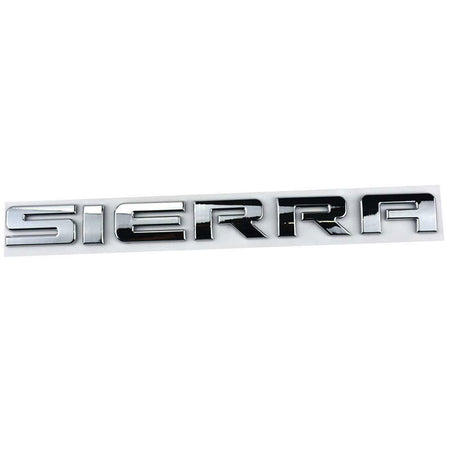 Sierra Chrome Emblem 15129653 for 2007-2019 Silverado and Sierra Trucks
