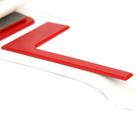 2019-2023 Silverado Red Tailgate Letter Inserts - Nameplate