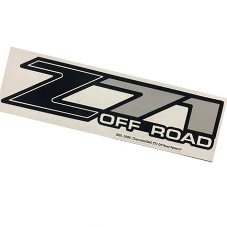 Durable 4x4 Off-Road Stickers for Chevy Silverado & GMC Sierra - Set of 2