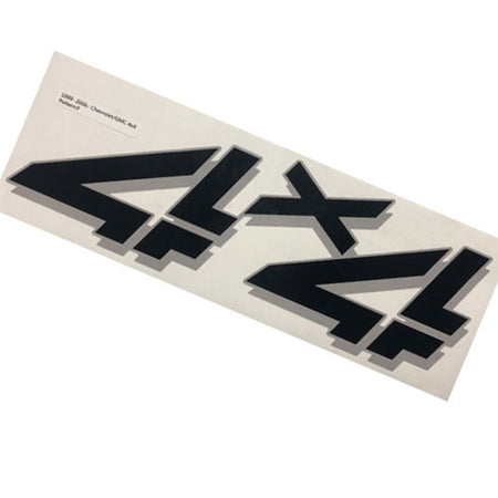 4x4 Decals for Chevrolet Silverado 1999–2006 - Set of 2