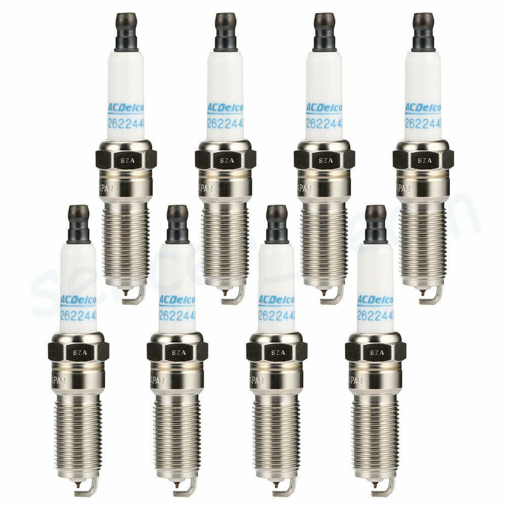 8pc iridium spark plugs for Chevrolet Silverado and GMC Sierra 5.3L V8 (2016-2017 models)
