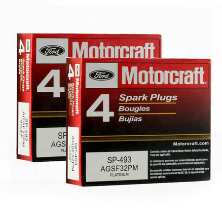Platinum Spark Plugs for Ford, Cadillac, Chevy, GMC - 6PCS Set