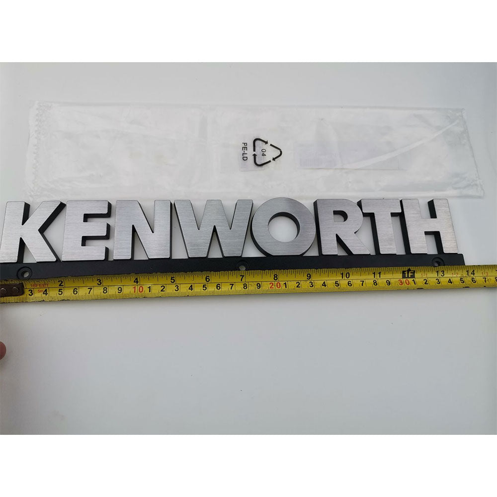 Chrome Metal Nameplate Emblem Plate for Truck Cab