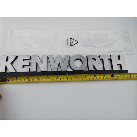 Chrome Metal Nameplate Emblem Plate for Truck Cab