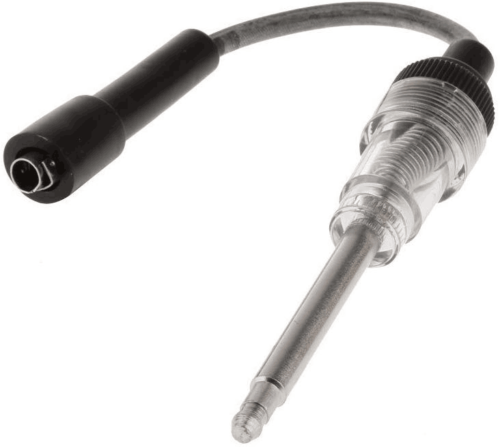 Universal in-line spark plug tester for ignition system diagnostics on gasoline engines