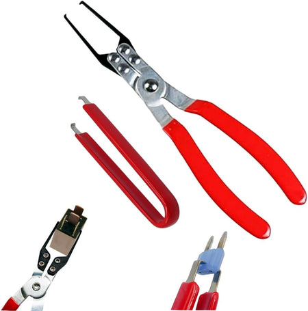Automotive Relay & Fuse Puller Pliers Set - 2-Piece for Tight Spaces