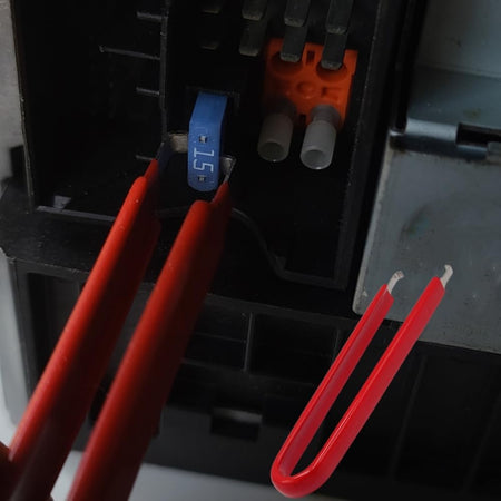 Automotive Relay & Fuse Puller Pliers Set - 2-Piece for Tight Spaces