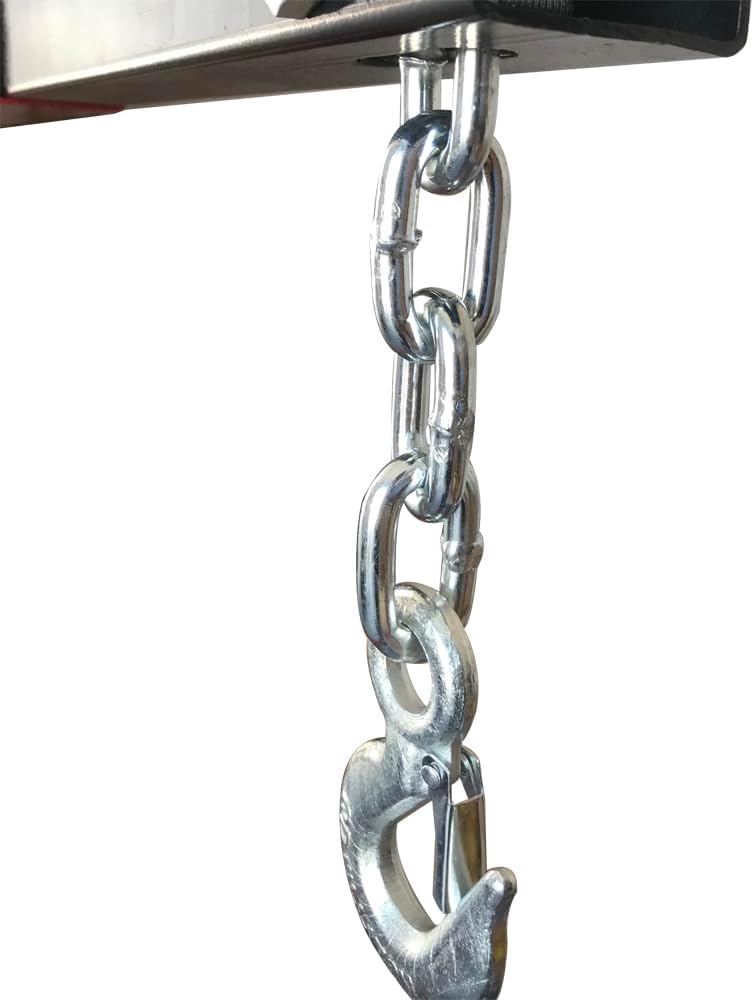 2-Ton Folding Hydraulic Engine Hoist with 4400 lb Lift Capacity
