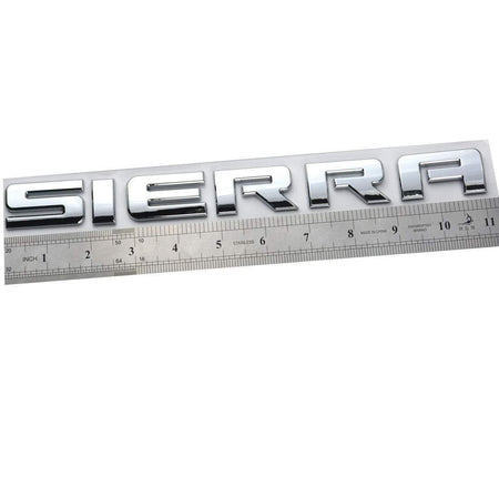 Sierra Chrome Emblem 15129653 for 2007-2019 Silverado and Sierra Trucks